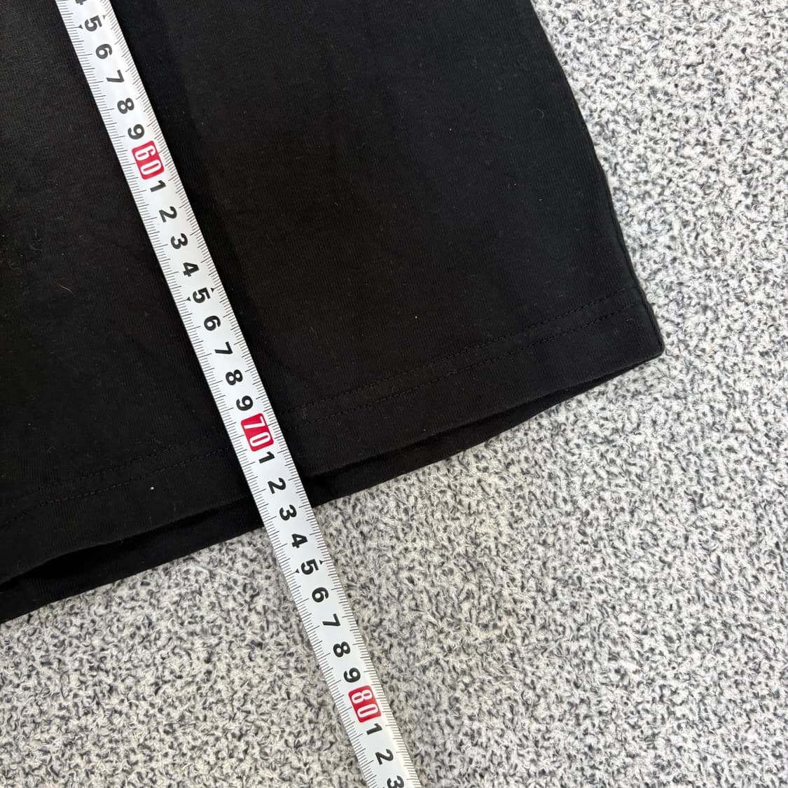 M 무신사스탠다드 반팔티 라운드 블랙 0311J 상품이미지6