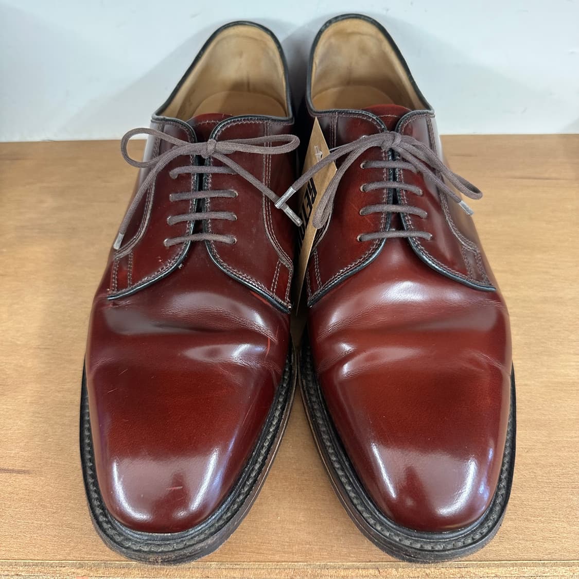 로크 771 프레인토 더비슈즈 ‘버건디’ 상품이미지6