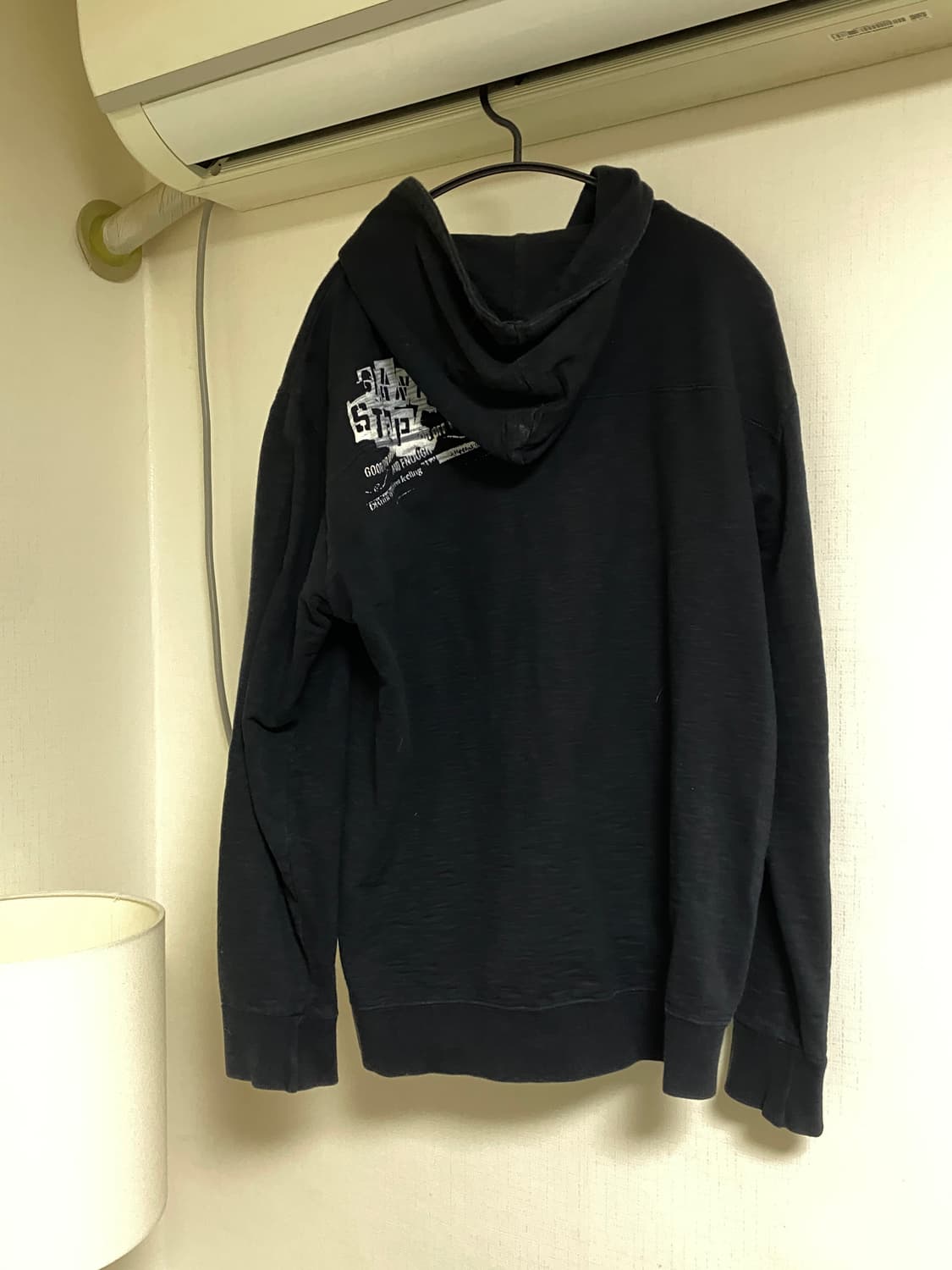 펑크 디자인 후드티 M 상품이미지3