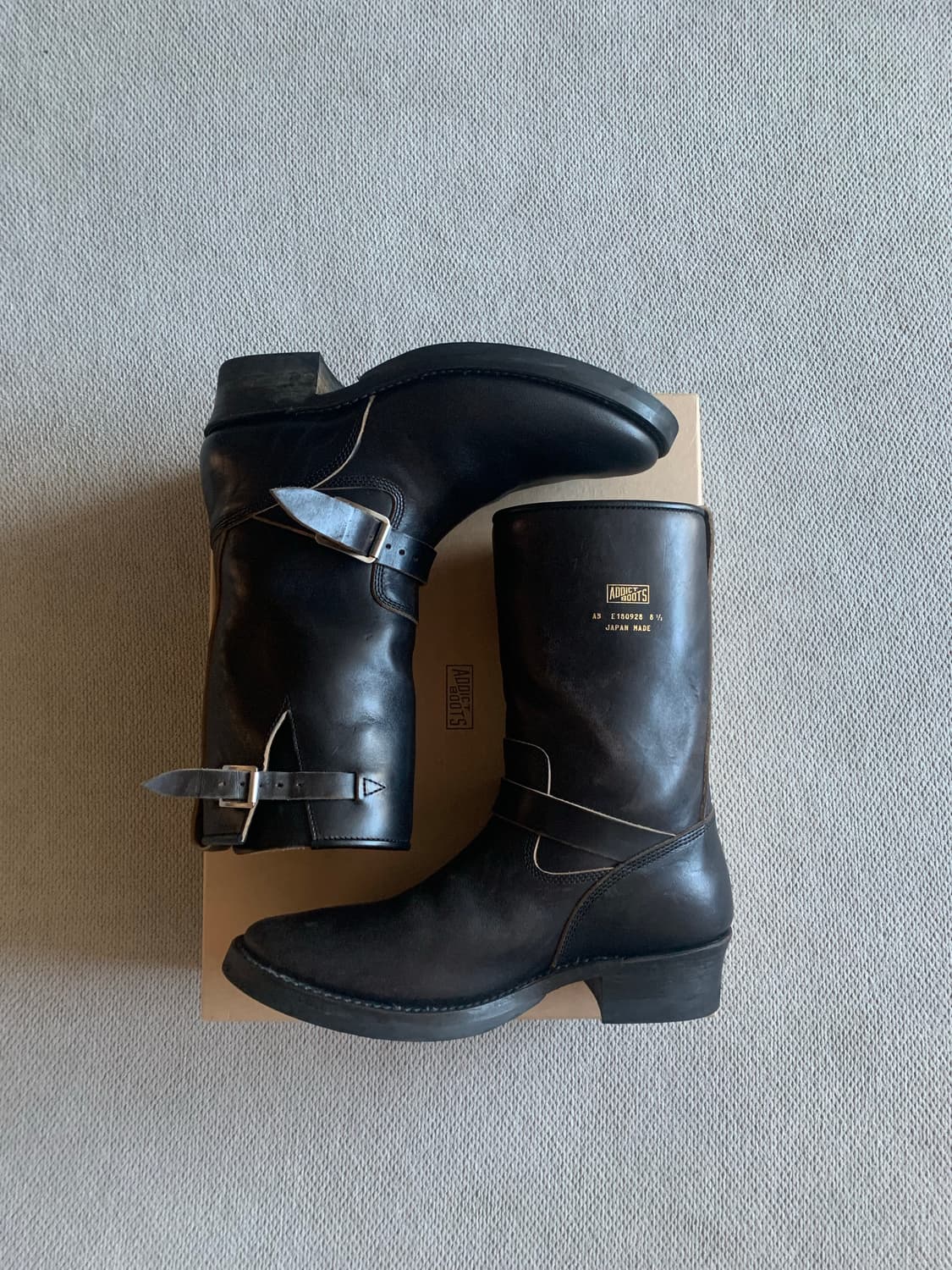 1월까지판매) 어딕트클로즈 엔지니어부츠 상품이미지1