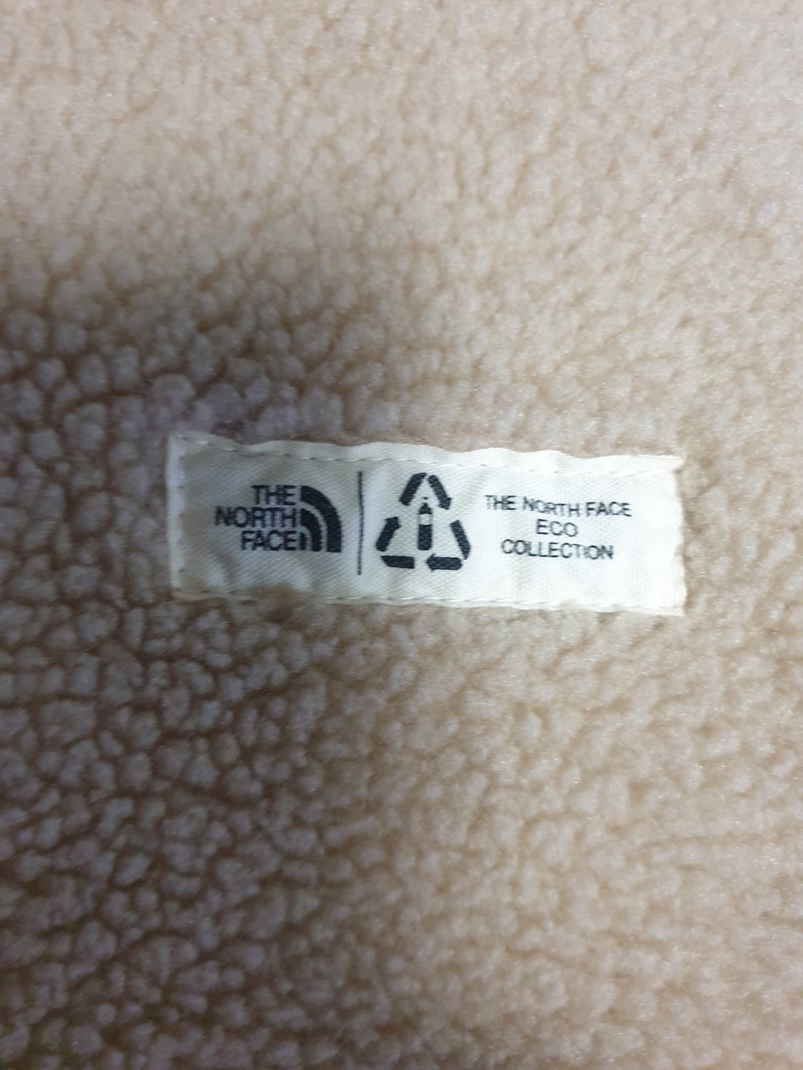 (해외) 노스페이스 ECO 컬렉션 플리스 뽀글이 집업 자켓 (M) 상품이미지5