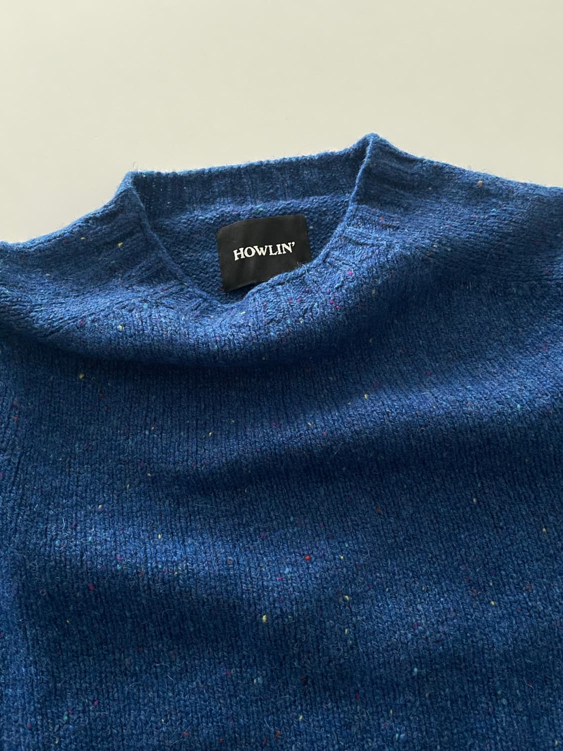 (새제품) howlin 하울린 블루 울 니트 상품이미지7