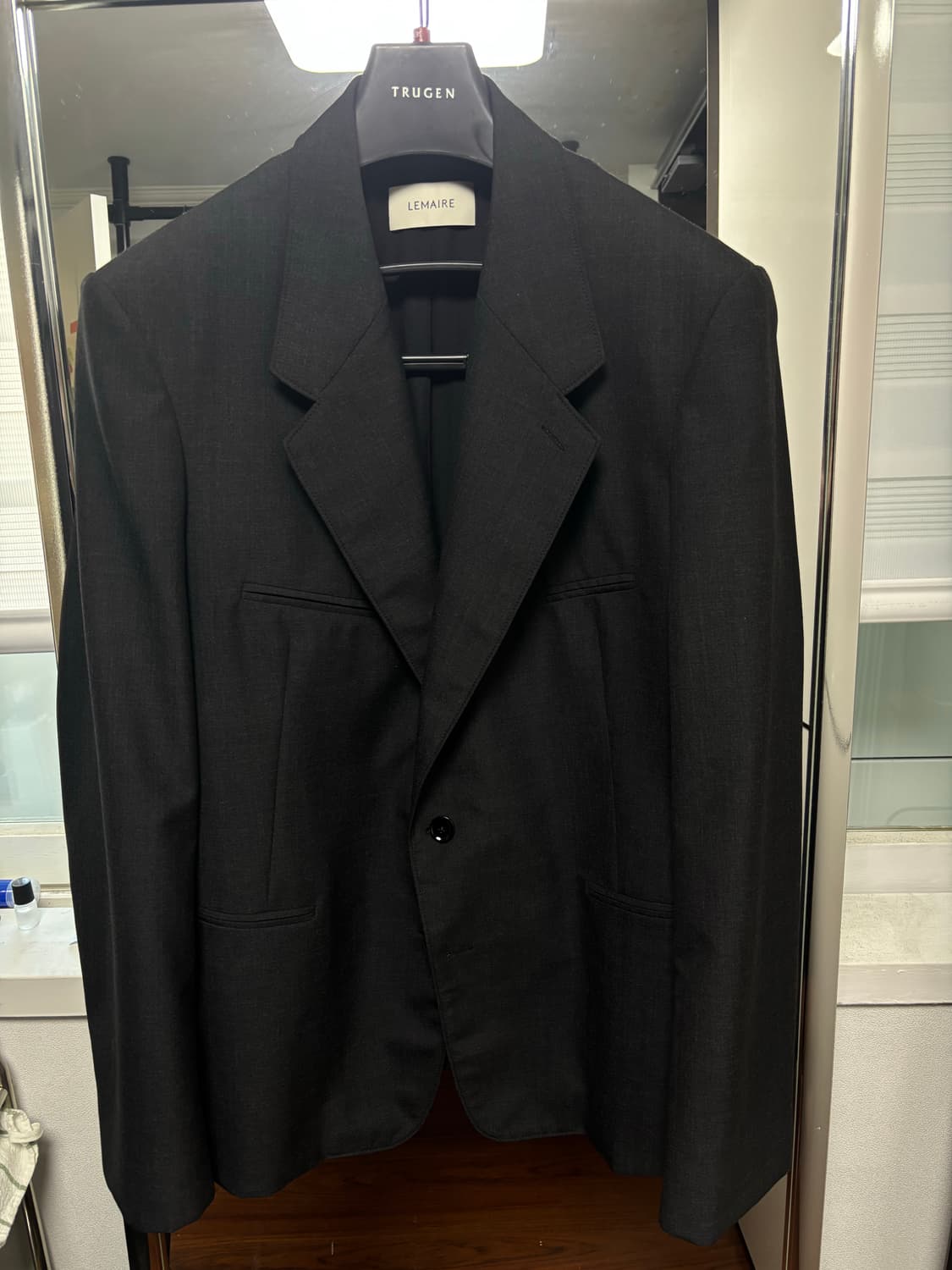 (50/50) 르메르 24fw 싱글 셋업 Squid Ink 상품이미지3