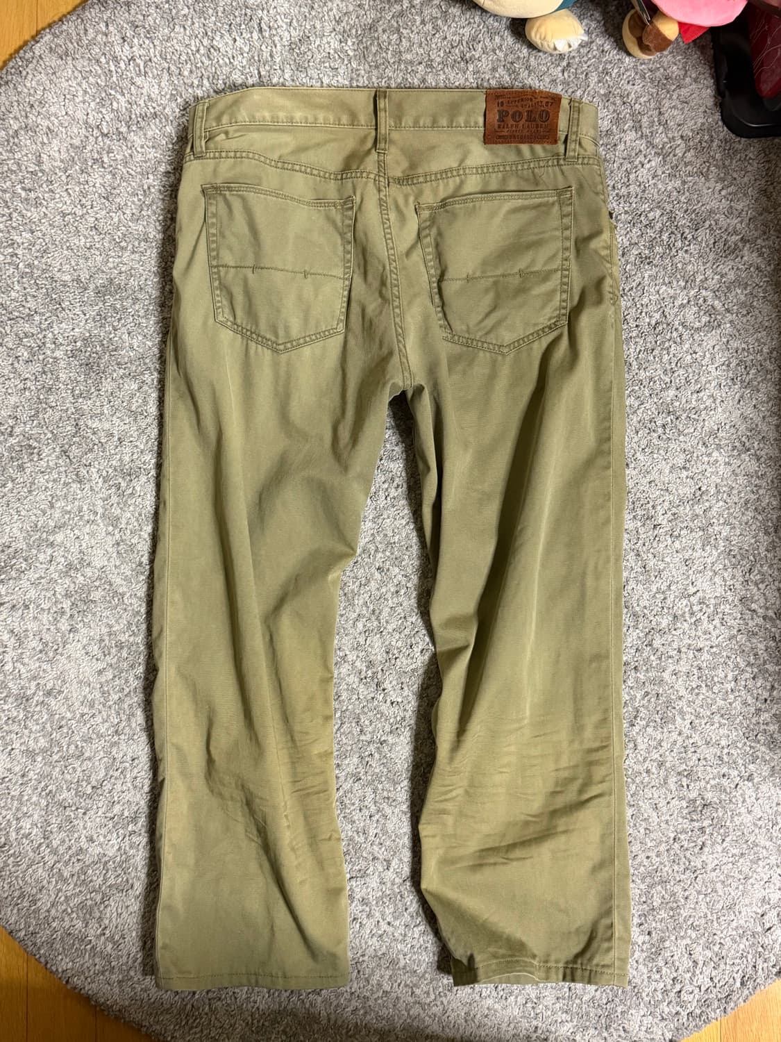 폴로 랄프로렌 탈론지퍼 코튼 팬츠 상품이미지8