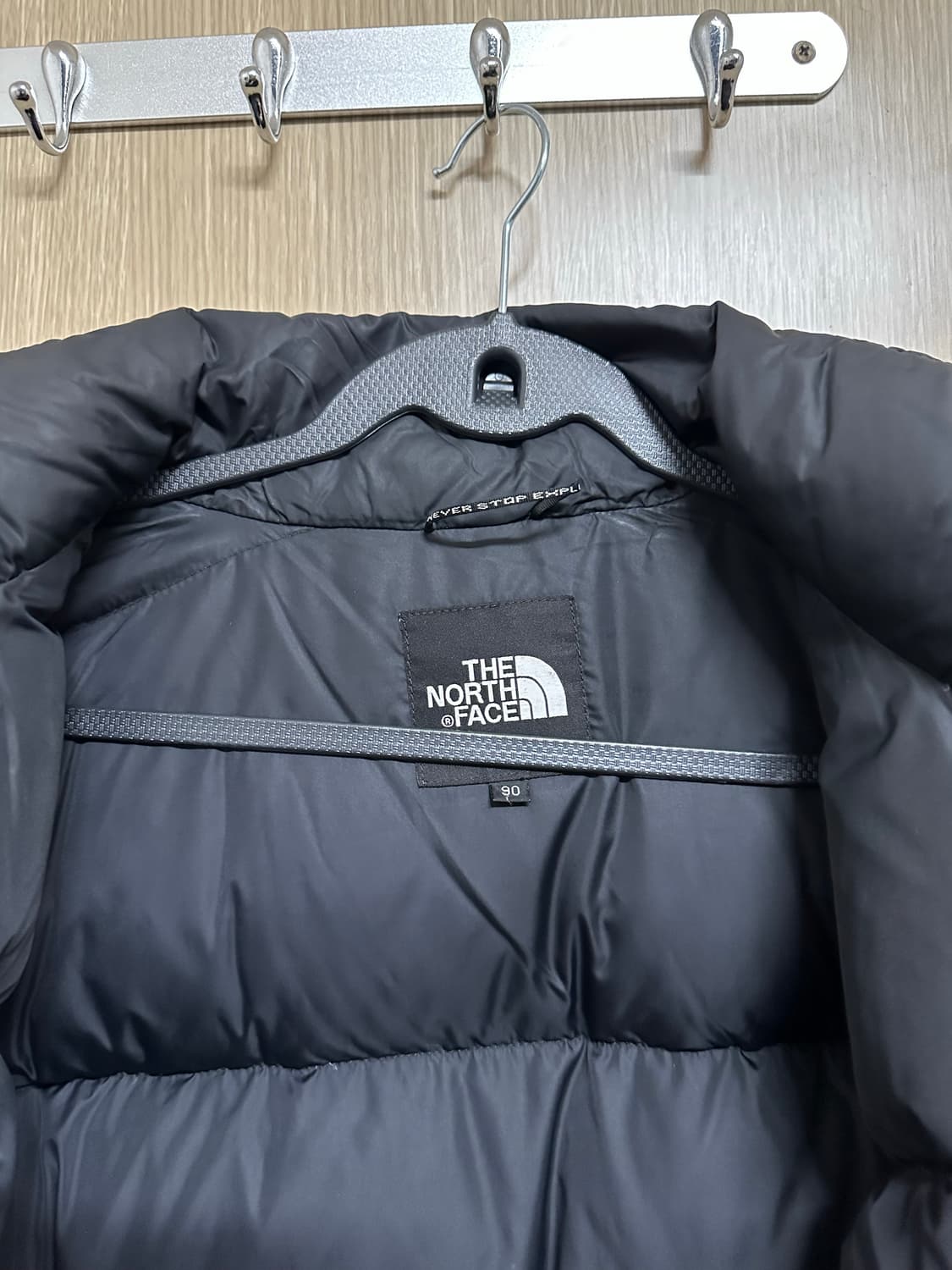 노스페이스 1996 눕시 패딩 블랙 90 상품이미지7