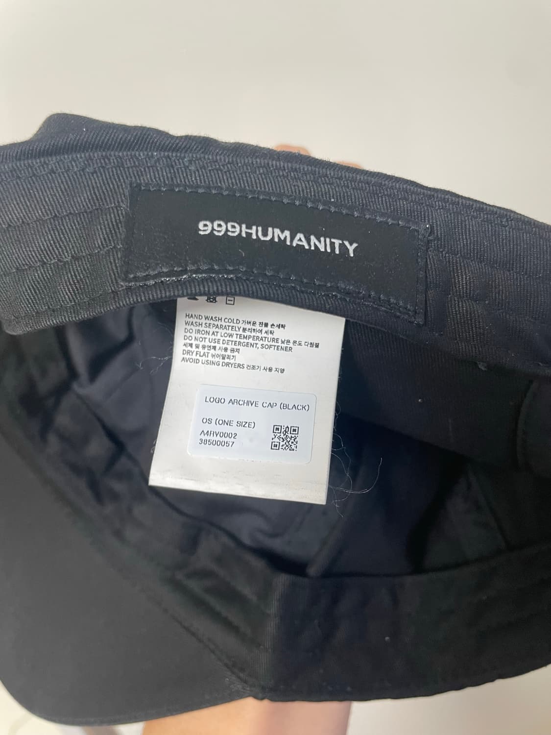 999휴머니티 볼캡 상품이미지3