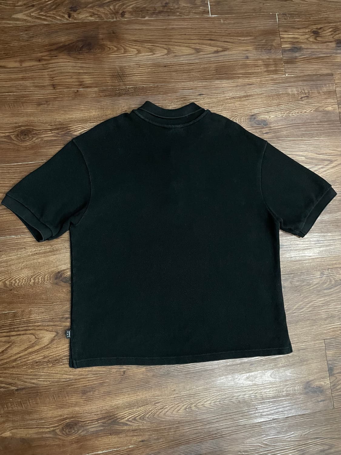 아이앱 스튜디오 블랙 피케 셔츠 PK 반팔 카라티 상품이미지9