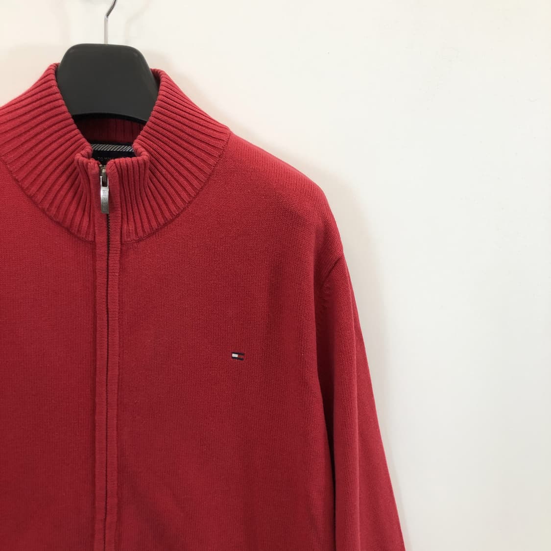 타미힐피거 프리미엄코튼 니트집업 XL 상품이미지2