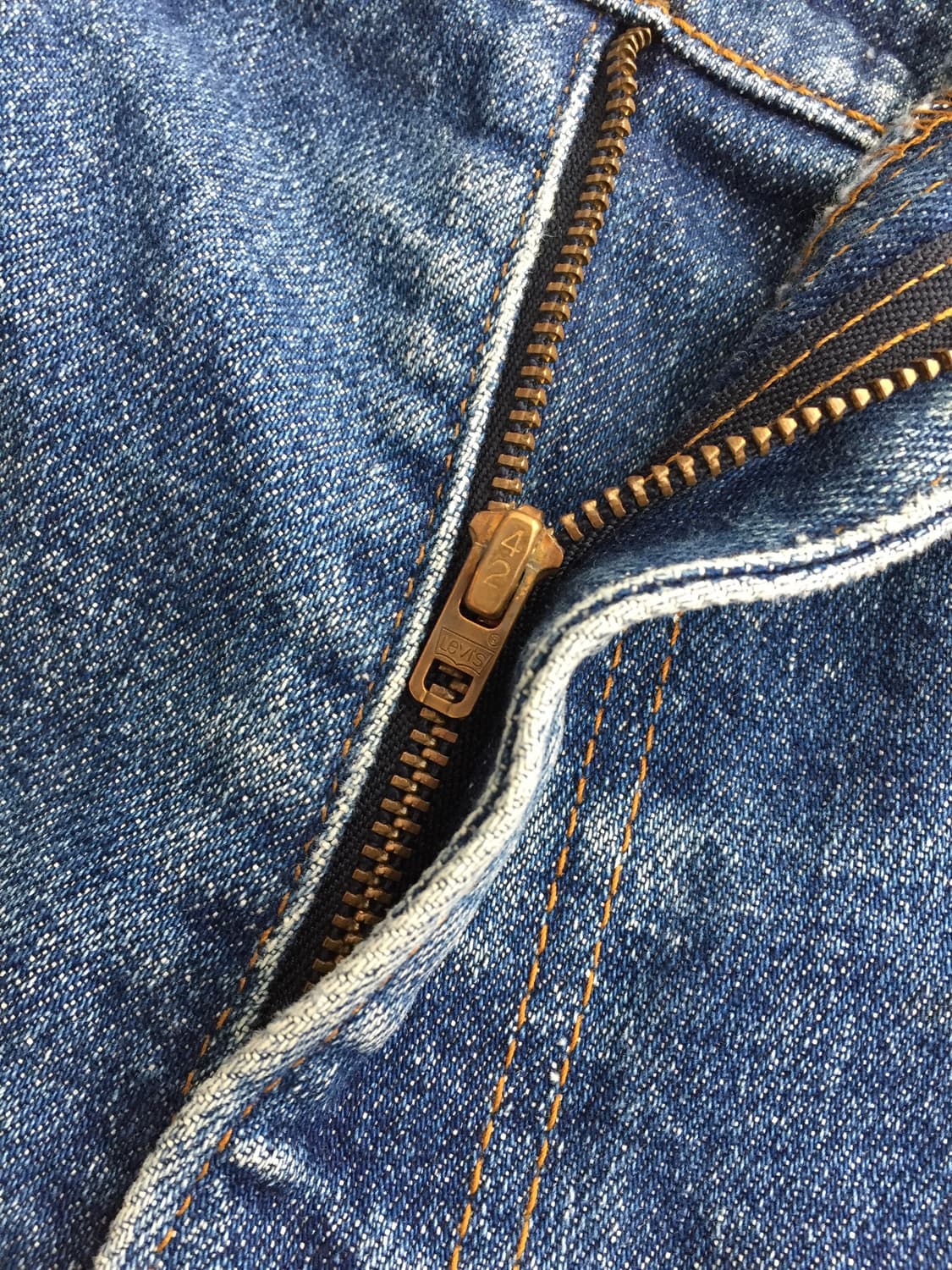 80’s 리바이스 509 레귤러 스트레이트 데님 굿에이징 상품이미지8