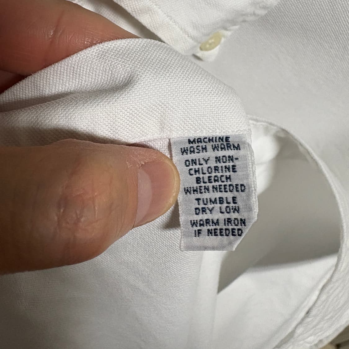 폴로 랄프로렌 커스텀핏 옥스포드 셔츠 / 화이트, L 상품이미지9