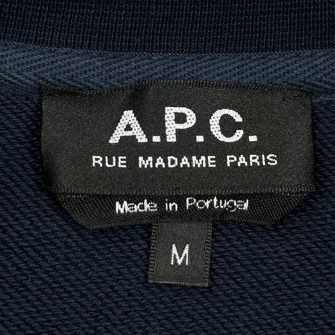 아페쎄 A.P.C 파리 네이비 맨투맨 (M 여성추천) 상품이미지5