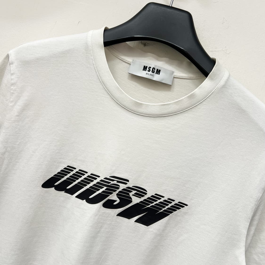 MSGM 엠에스지엠 로고 반팔티 M 상품이미지3