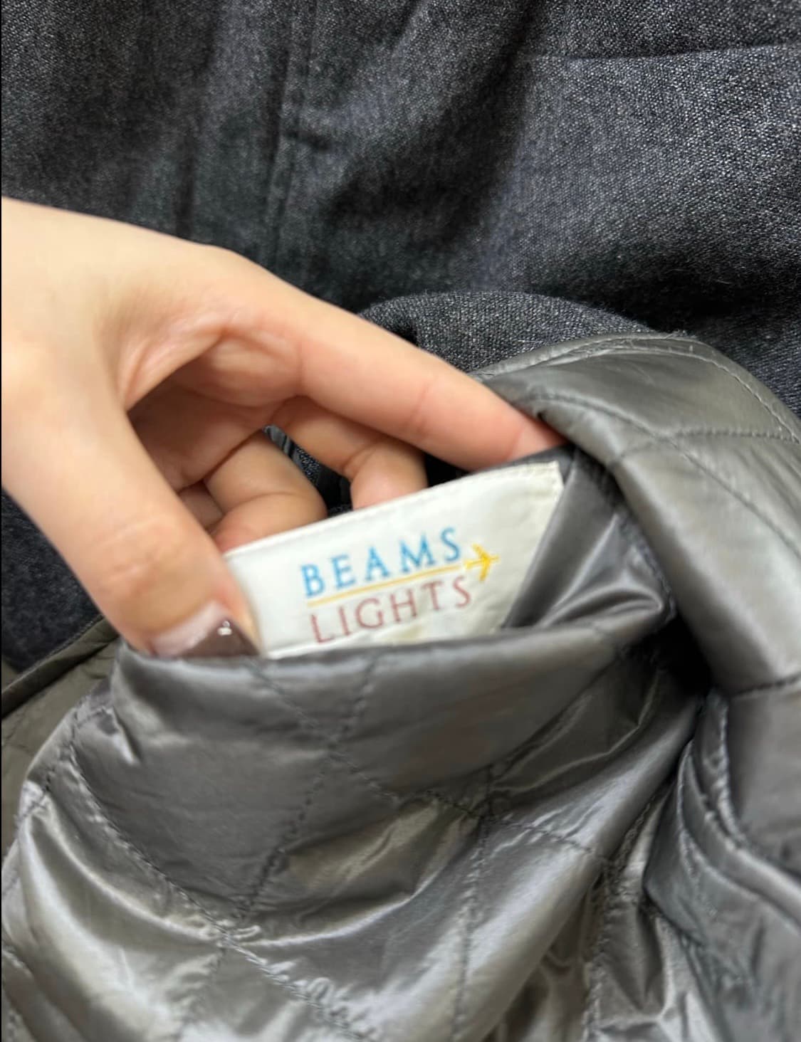 BEAMS LIGHTS 빔즈 리버시블 퀼팅 코트 상품이미지6