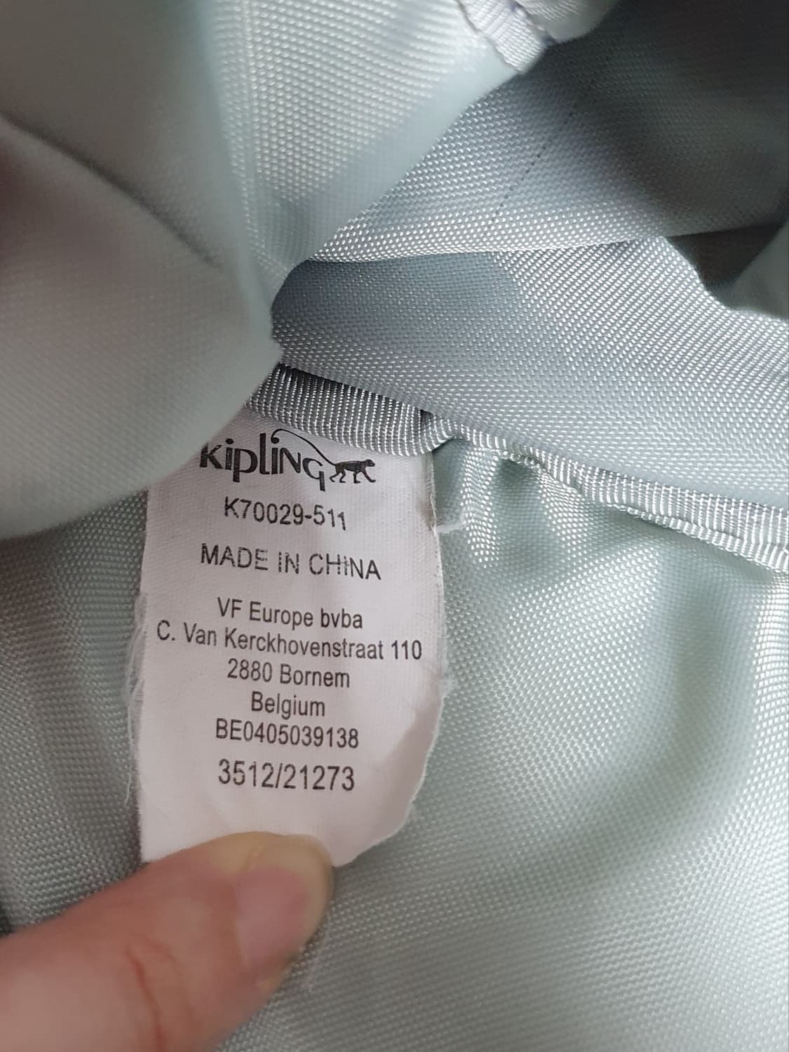 키플링 미니 캐주얼 백팩 네이비 몽키키링 상품이미지9