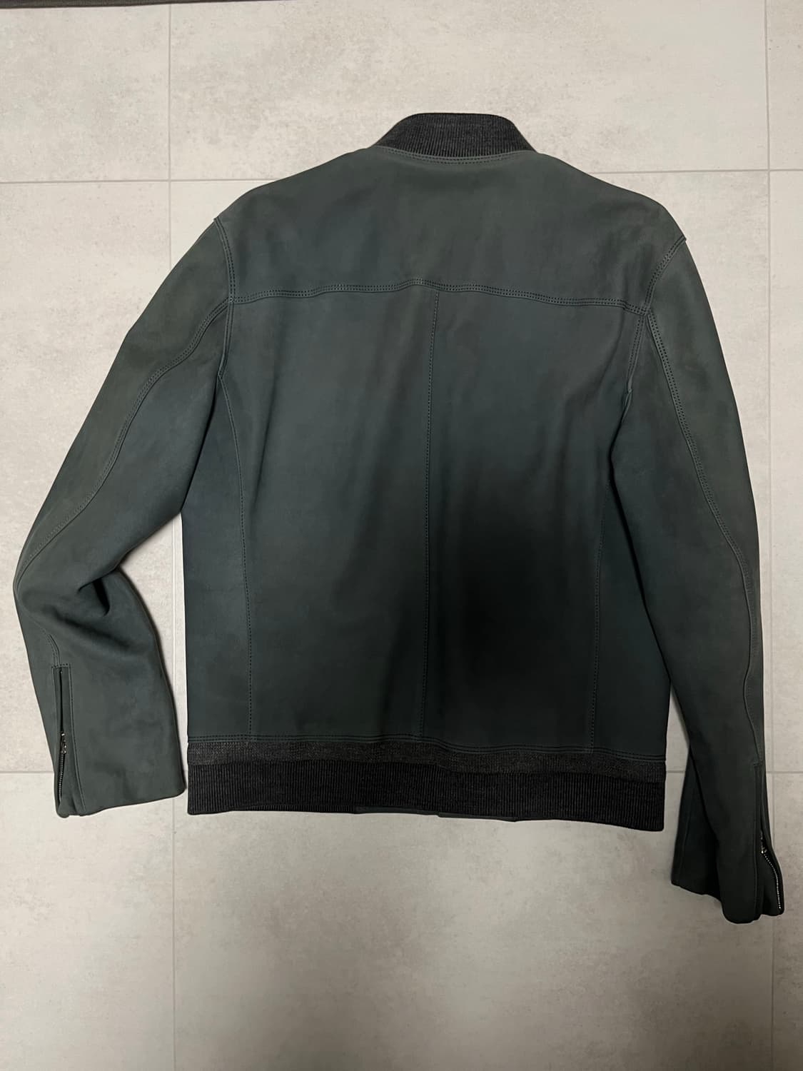 솔리드옴므 램스킨 스웨이드 자켓 상품이미지2