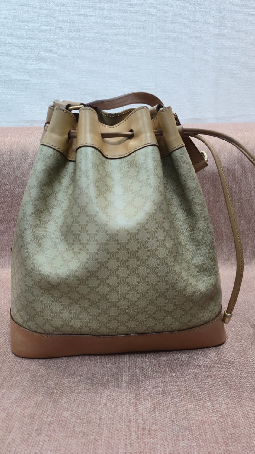 셀린느 정품  버킷백 빈티지 마카담 버킷백 상품이미지2
