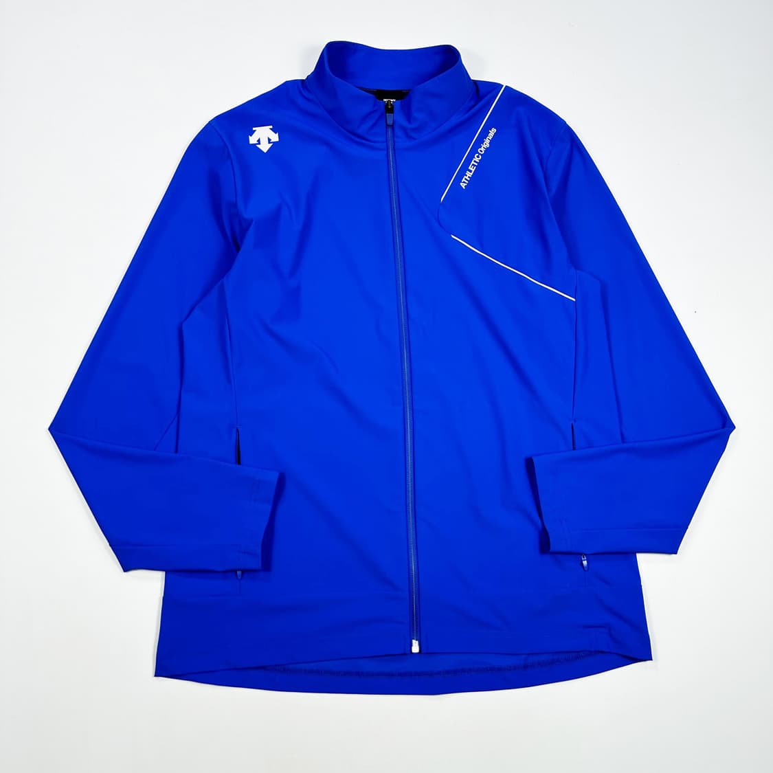 데상트 트레이닝 기능성 블루 바람막이 자켓 (XL) 상품이미지2