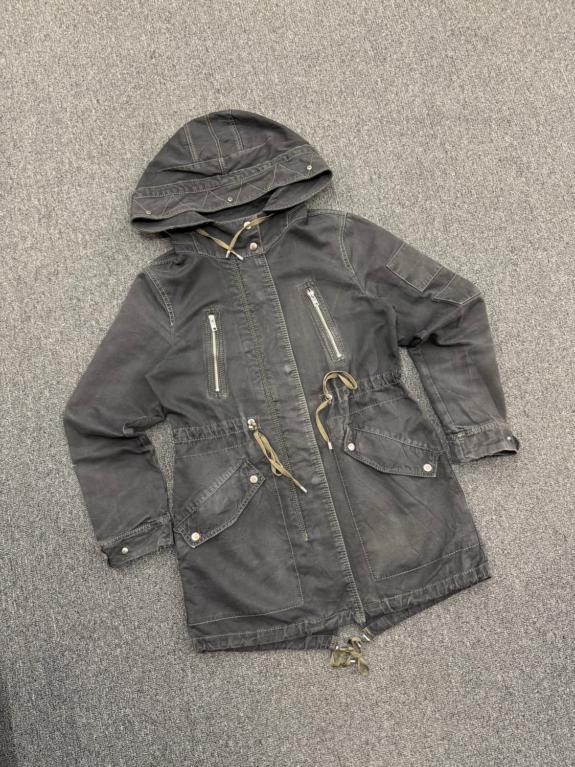 OS)Bershka 빈티지 Y2K 야상점퍼 상품이미지1