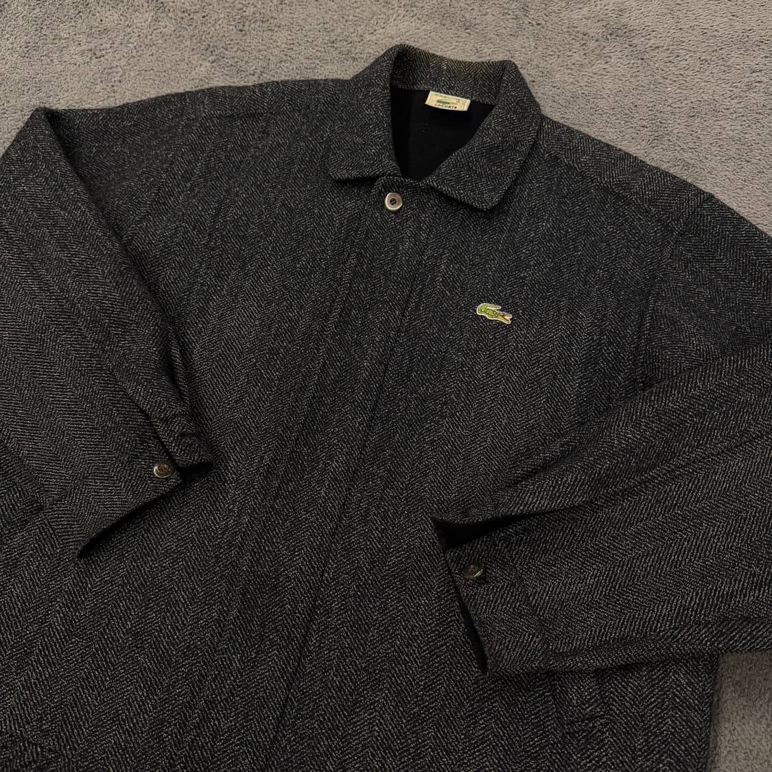 [ 정품/105 ] 라코스테 빈티지 헤링본 자켓 상품이미지1