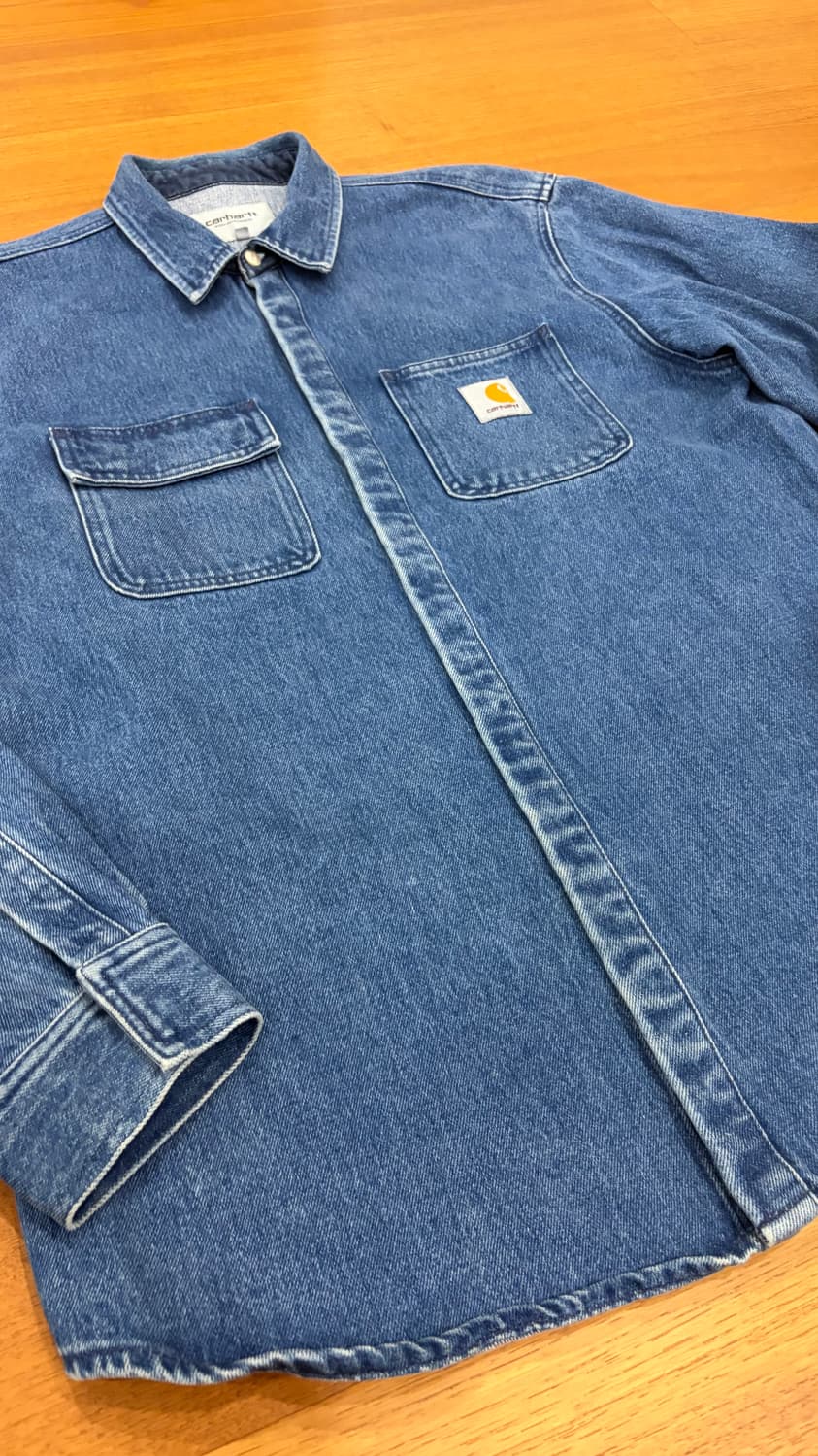 칼하트 데님 셔츠 자켓 상품이미지3