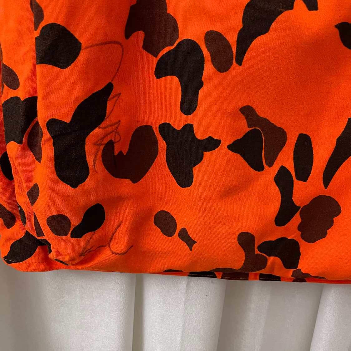 오렌지 독개구리 패턴 테크웨어 조끼 상품이미지9