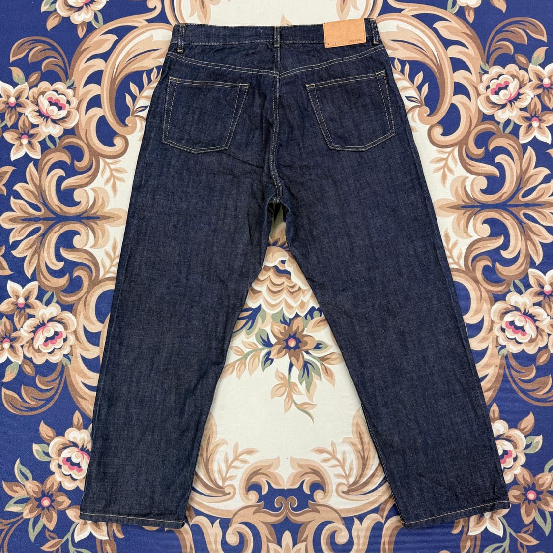 (XL)유니폼 브릿지 진청셀비지 데님팬츠 상품이미지5