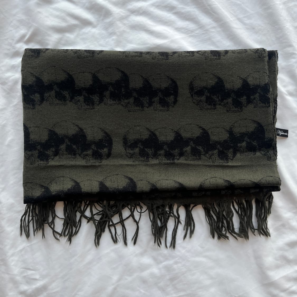 히스테릭 글래머 해골 스컬 머플러 목도리 스카프 스툴 상품이미지1