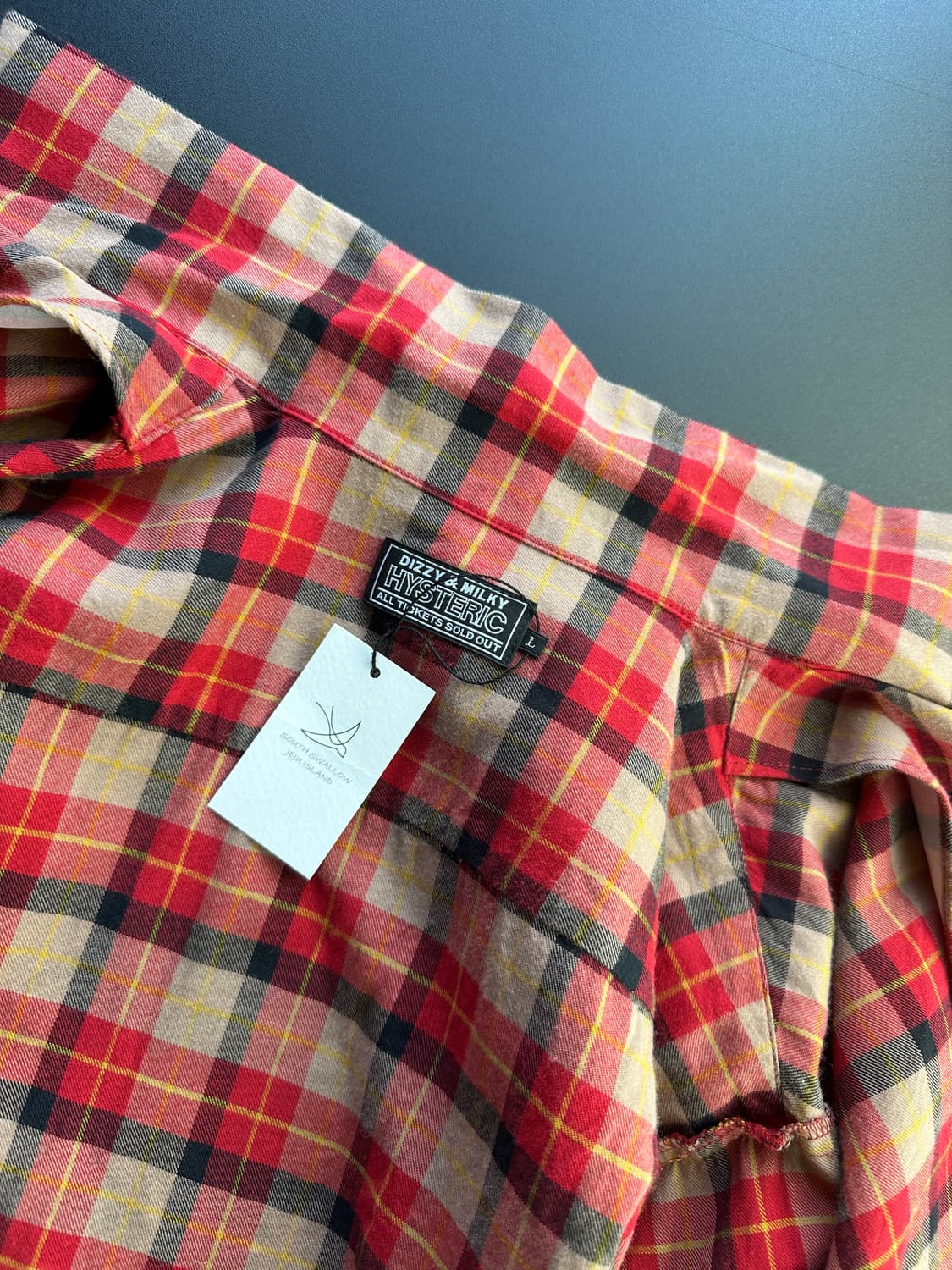 Hysteric glamour plaid shirts 상품이미지5