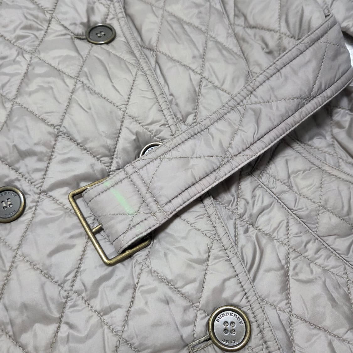 Burberry 버버리 빈티지 퀼팅 코트 패딩 상품이미지6