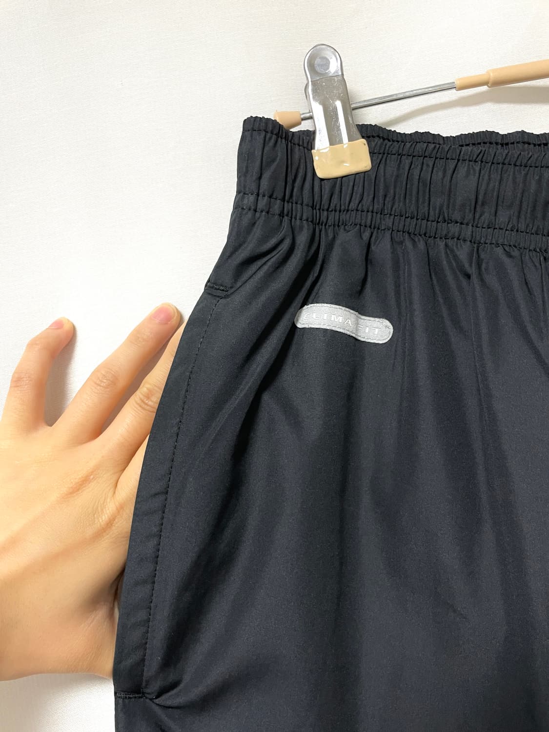 나이키 와이드핏 우븐팬츠 트레이닝 바지 _ 블랙 XL 상품이미지4