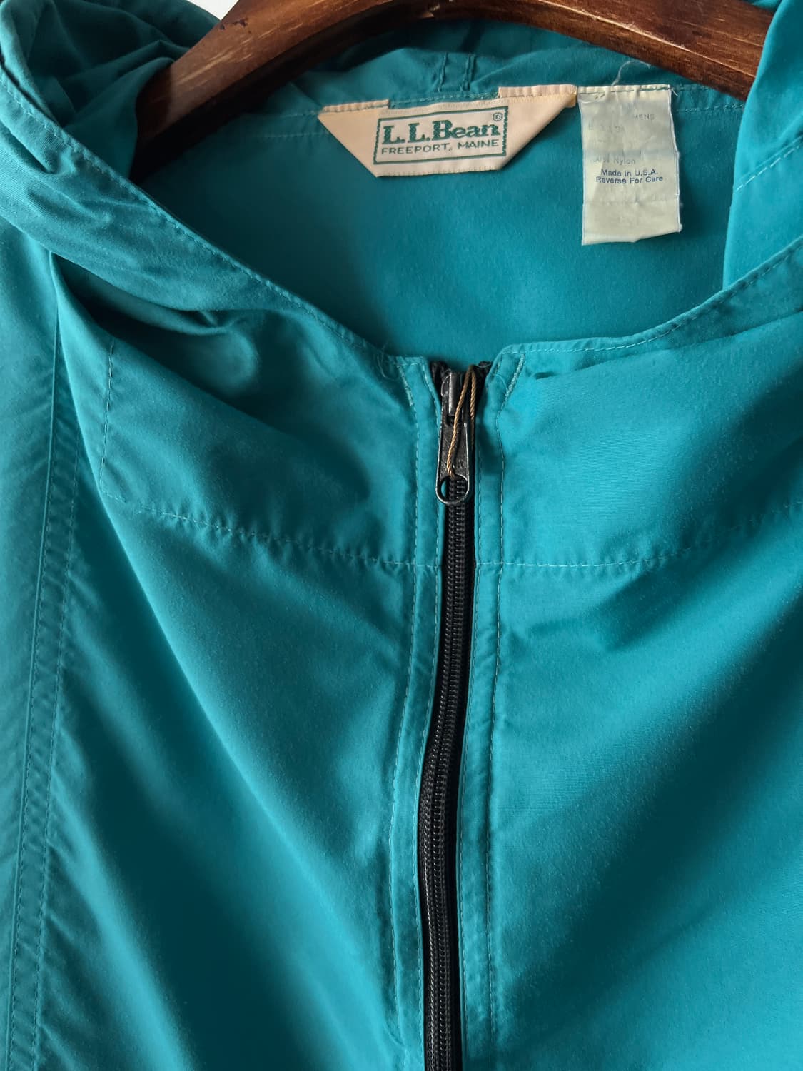 [2XL]80's 엘엘빈 Made in USA 나일론 아노락 자켓 상품이미지3