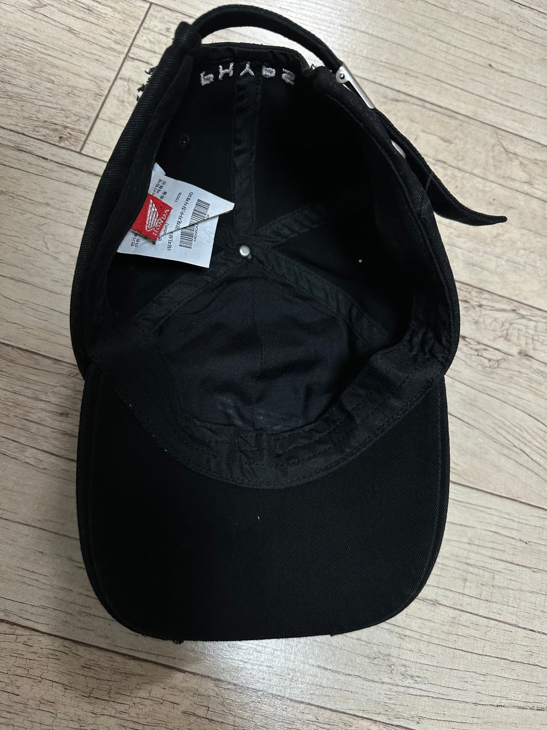 혼다 빈티지 컷오프 캡 모자 볼캡 블랙 상품이미지5