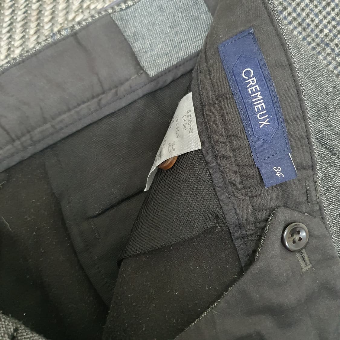 다니엘크레뮤 추동 슬랙스 팬츠 남자34 상품이미지2