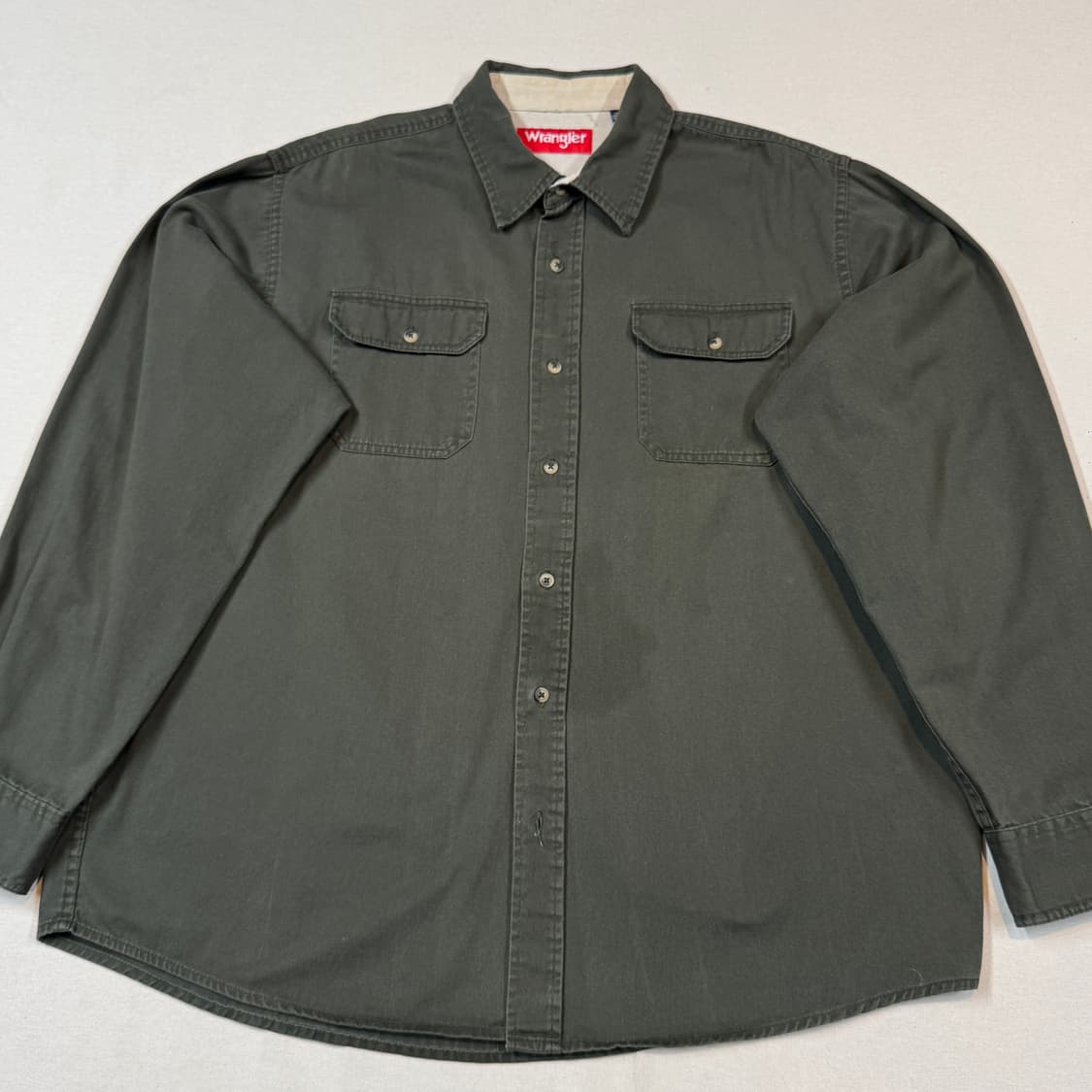 XL) Wrangler 랭글러 투포켓 워크웨어 코튼 셔츠 W10 상품이미지2