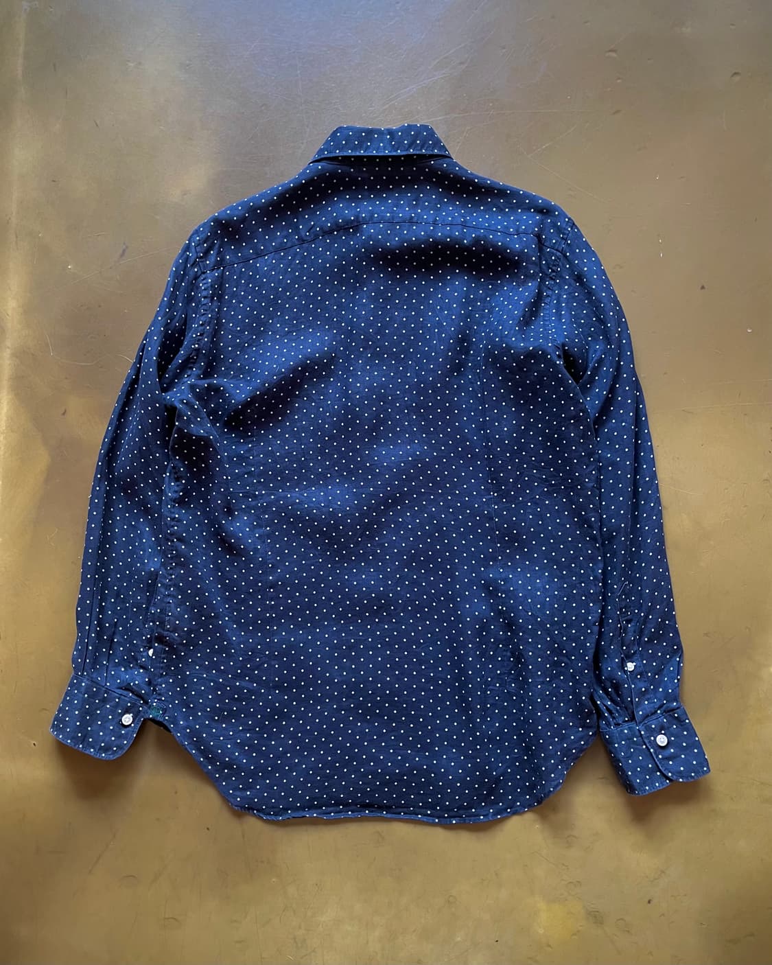 BEAMS Heart Dot Pattern Linen Shirt 상품이미지8