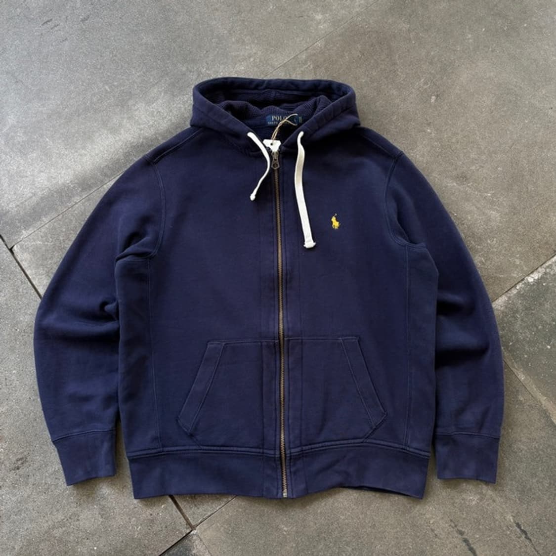 폴로 랄프로렌 네이비 후드집업 상품이미지1