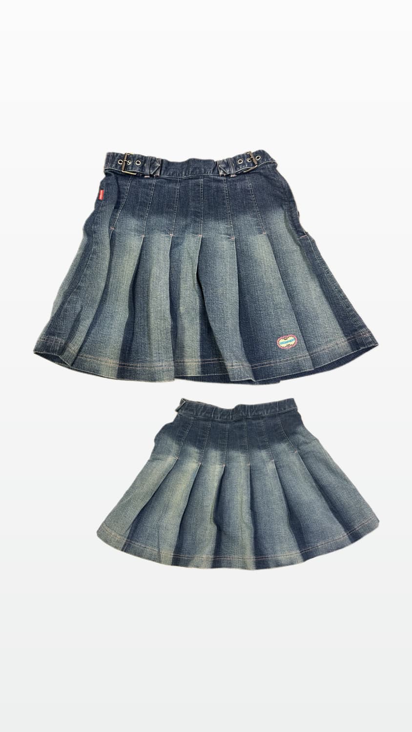 Mezzopiano 메조피아노 스커트 청치마 뉴진스 y2k 2000 상품이미지1