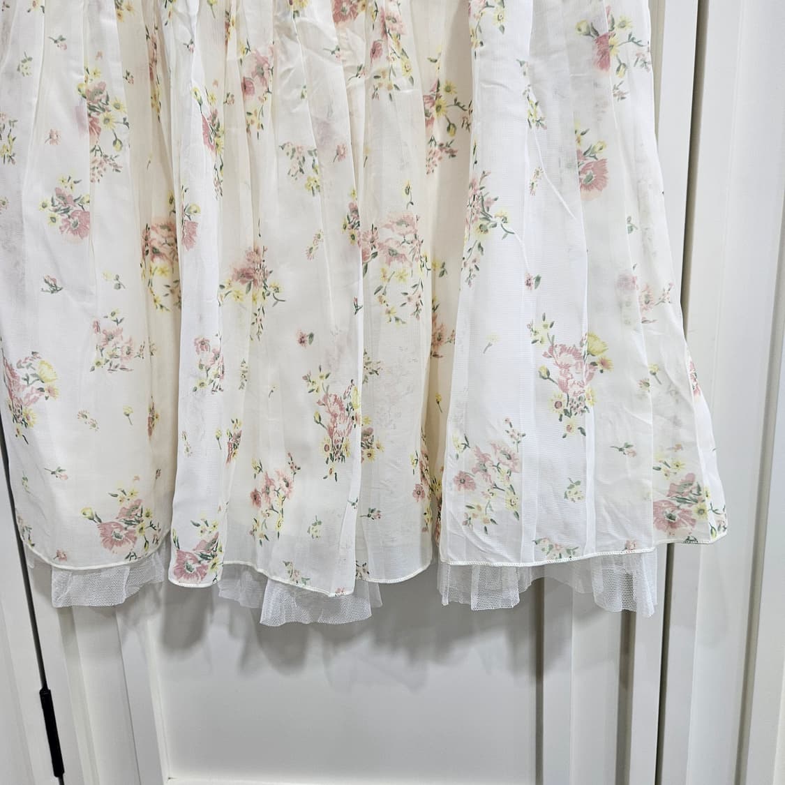 콜자 플라워 쉬폰 스커트 상품이미지3