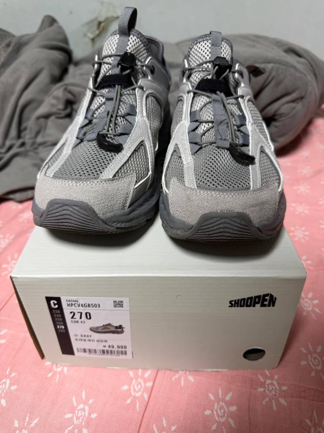 슈펜 트레일 슈즈 270사이즈 실착1회 새상품급 판매 상품이미지1