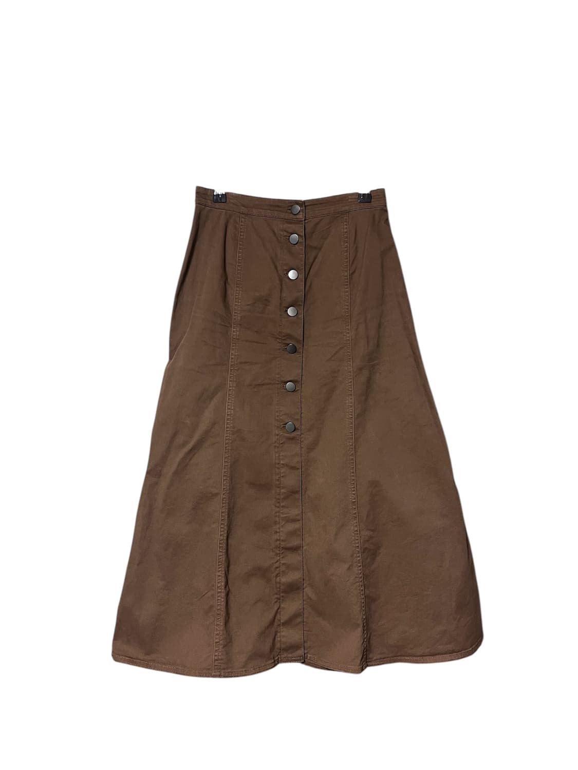 일본 유니클로 빈티지 브라운 롱 스커트 상품이미지1