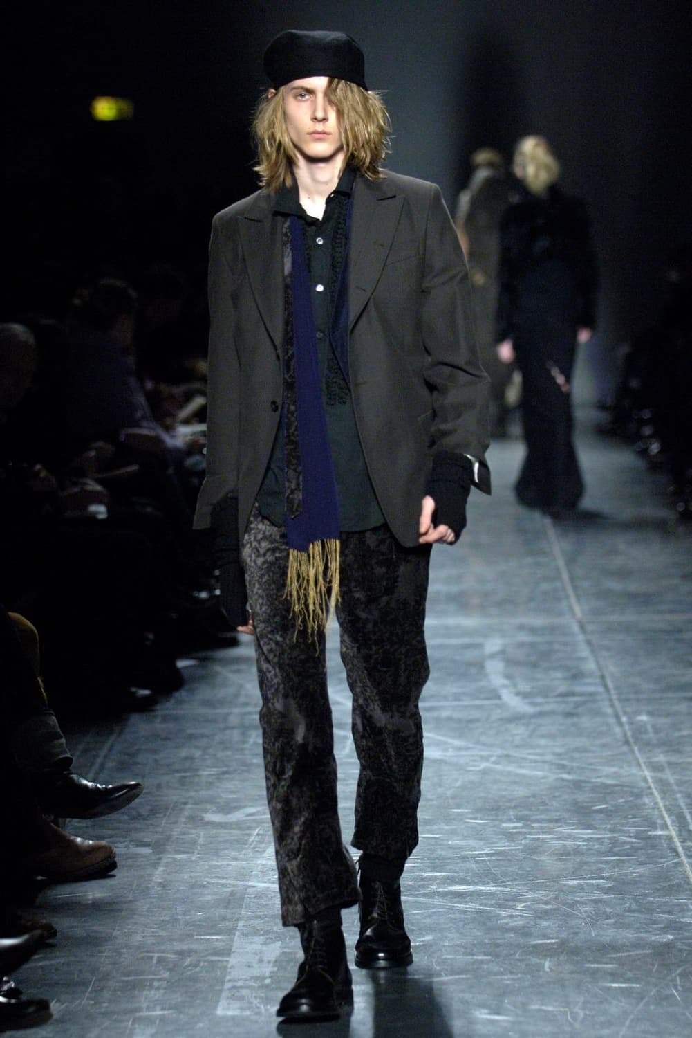 앤드뮐미스터 06aw 쇼피스 골드체인 스카프 상품이미지2