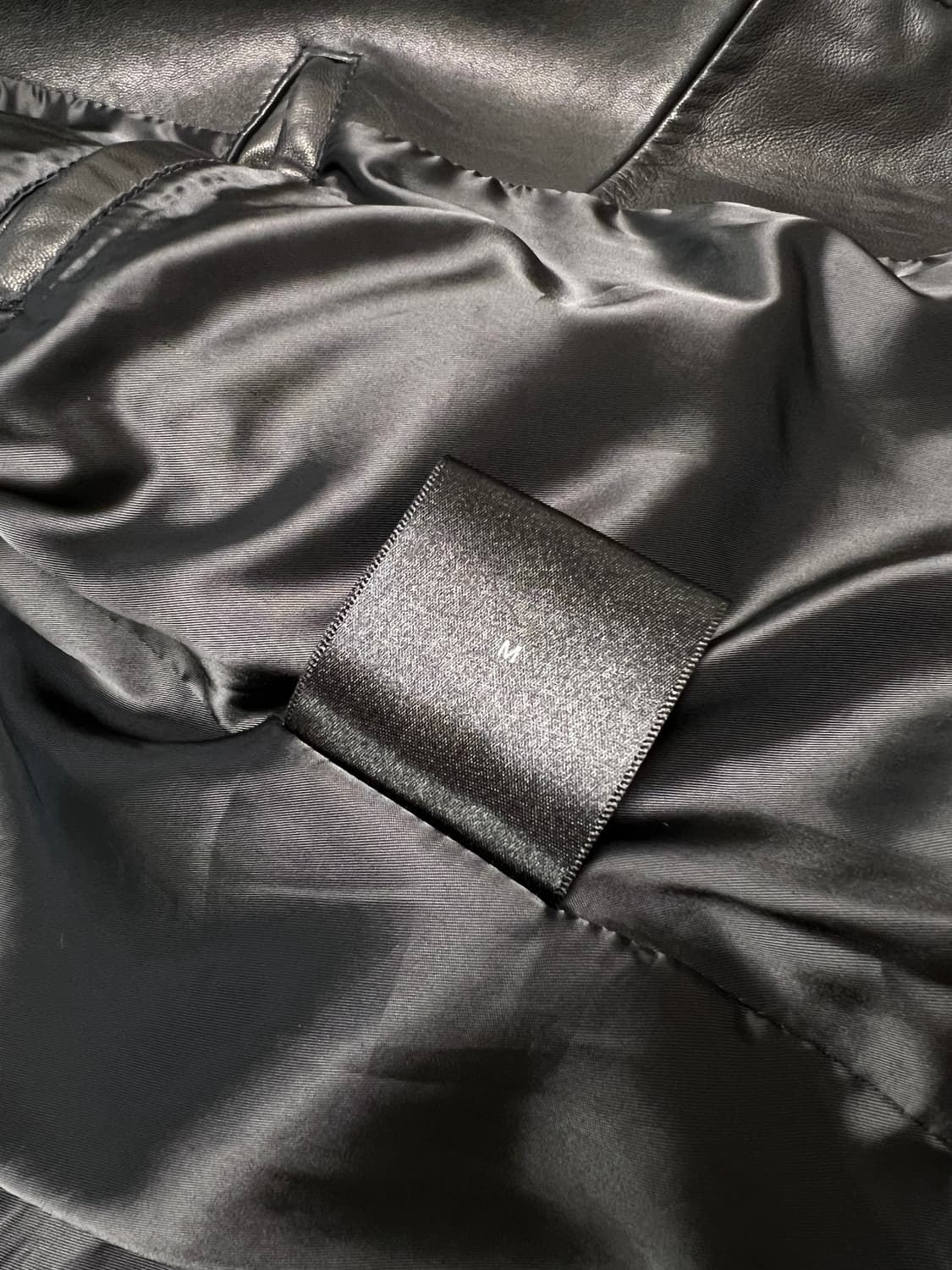 [M] 비바스튜디오 램스킨 테리 라이더 더블 라이더자켓 상품이미지5