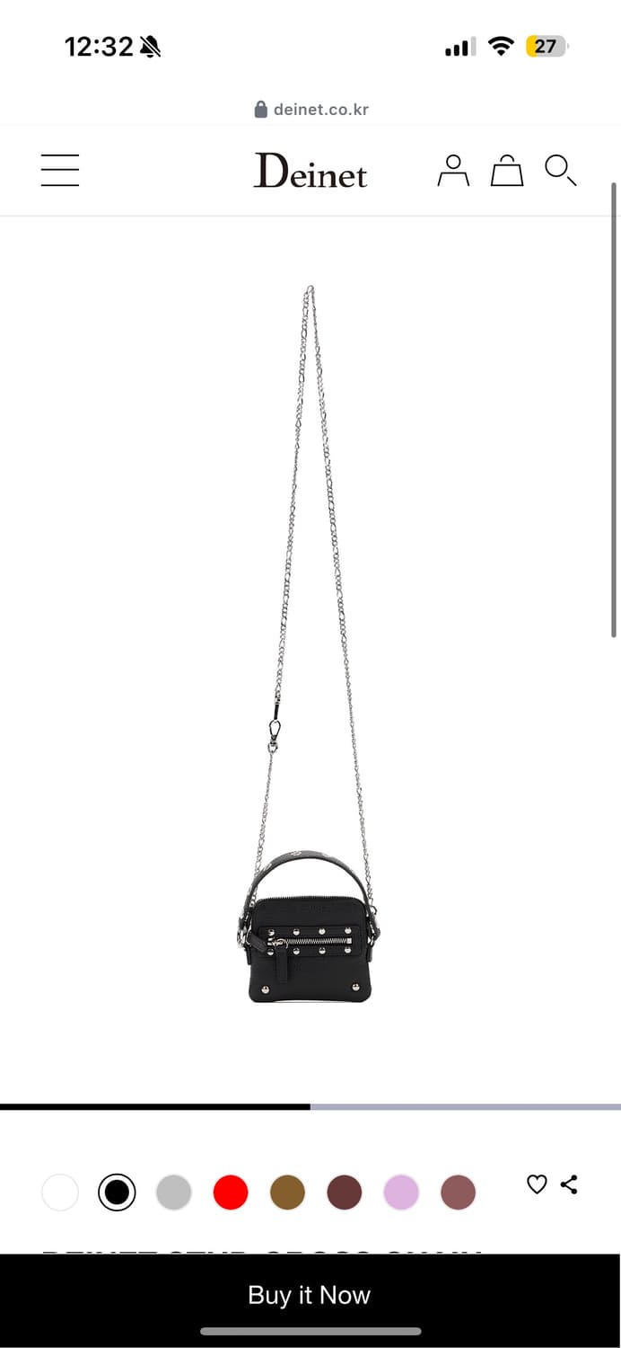 Deinet stud cross chain wallet 상품이미지4