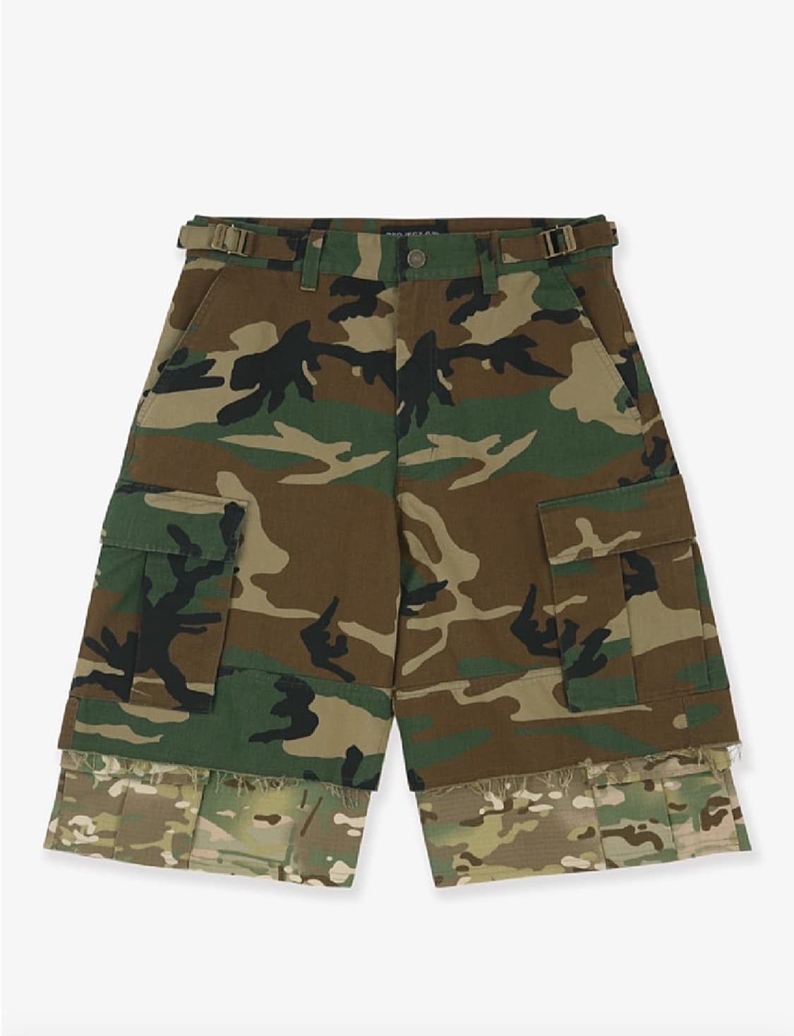 [1] 프로젝트 gr 카모 레이어드 쇼츠 상품이미지1