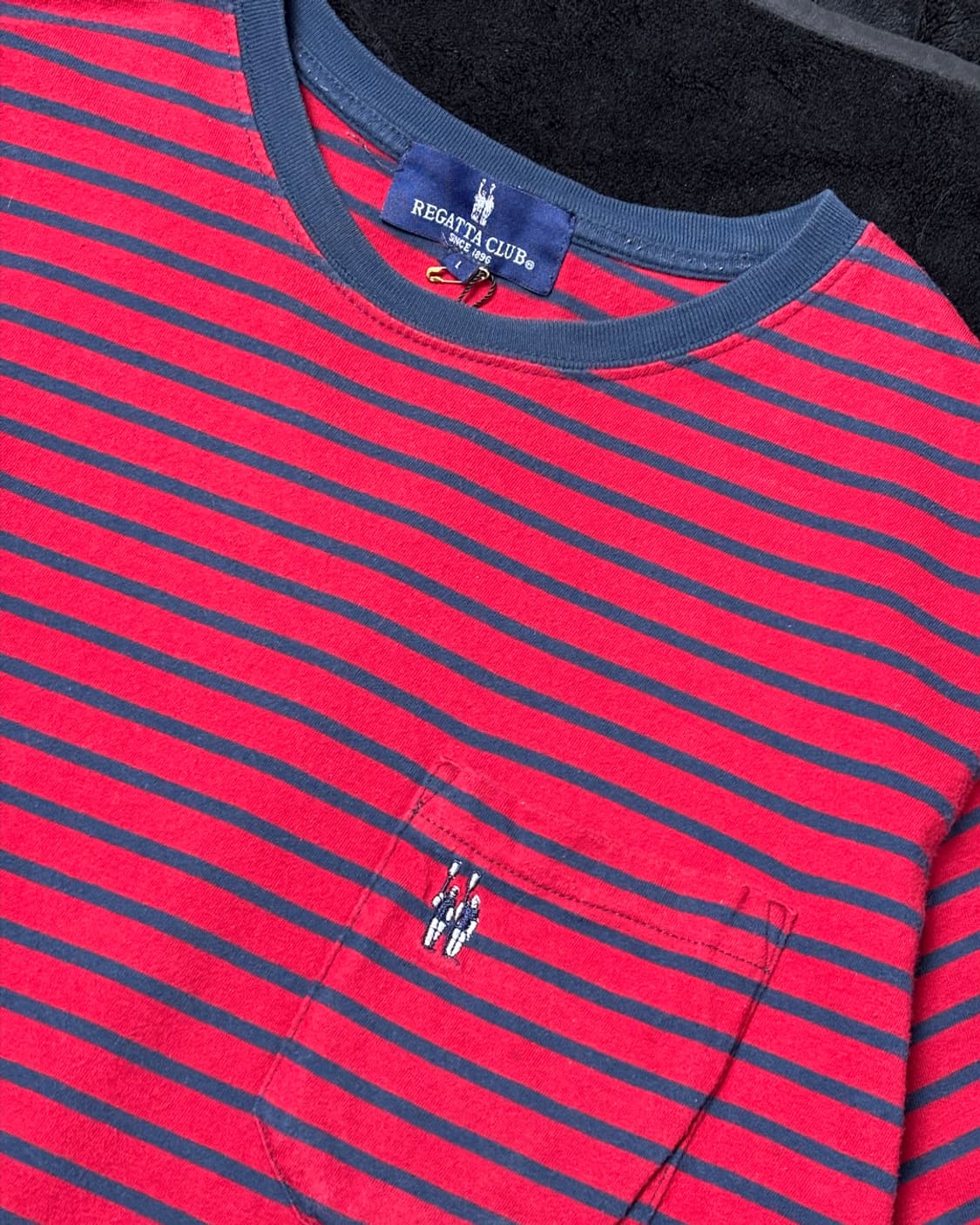 일본빈티지 regatta club 스트라이프 티셔츠 상품이미지3