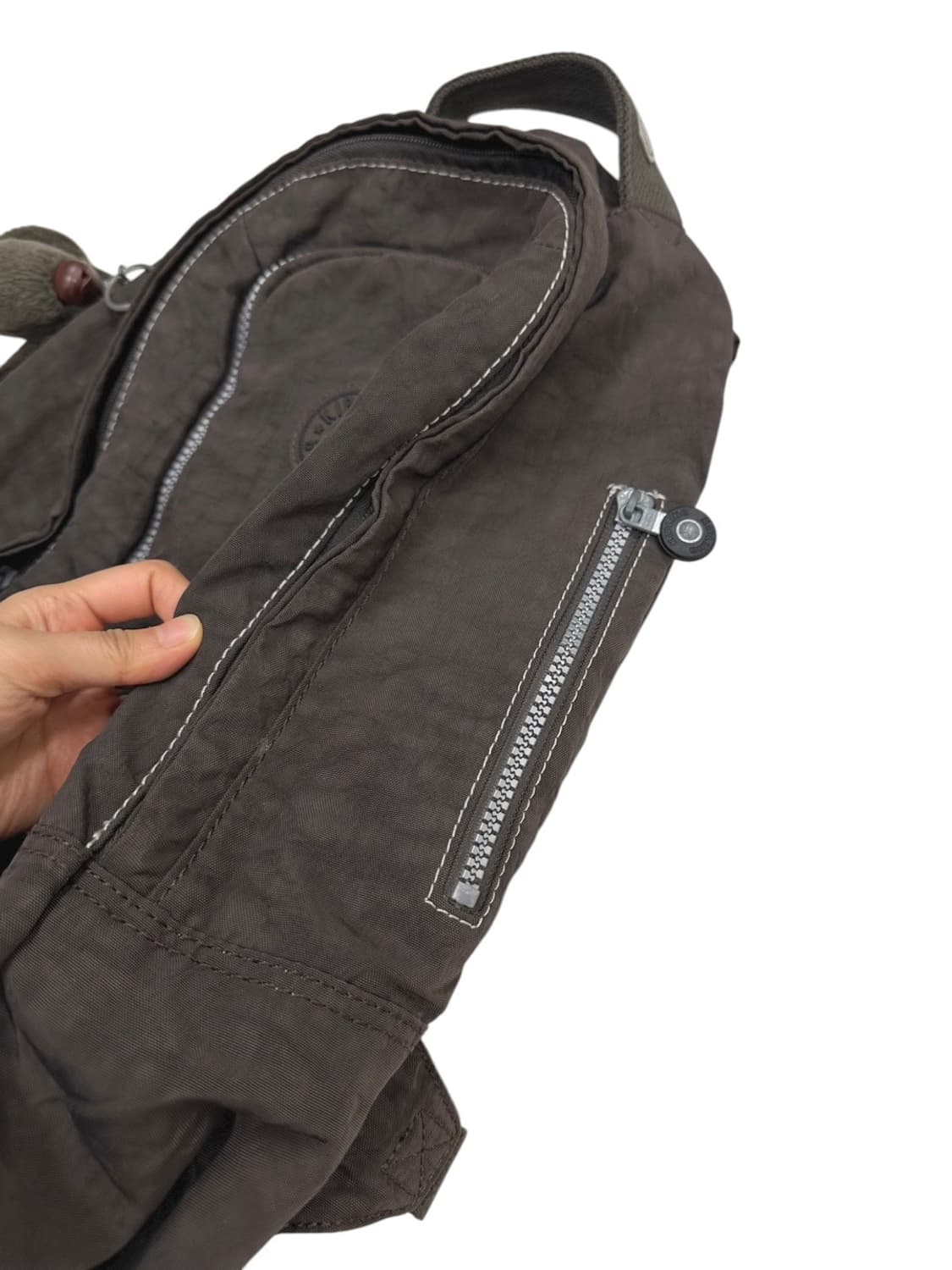 키플링 백팩 브라운 상품이미지4