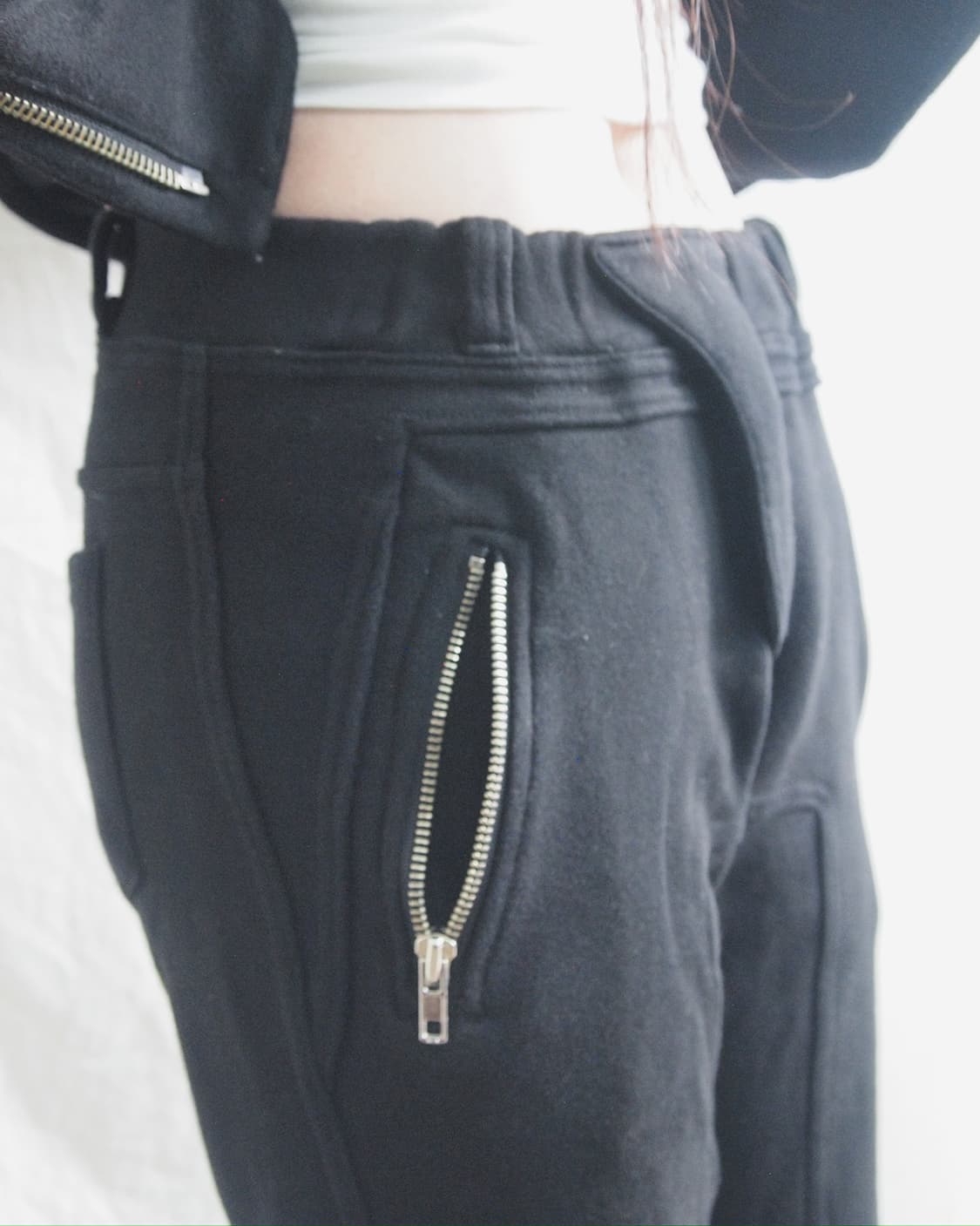 발망 JPN 세미 와이드핏 바이커 스웨트팬츠 상품이미지5