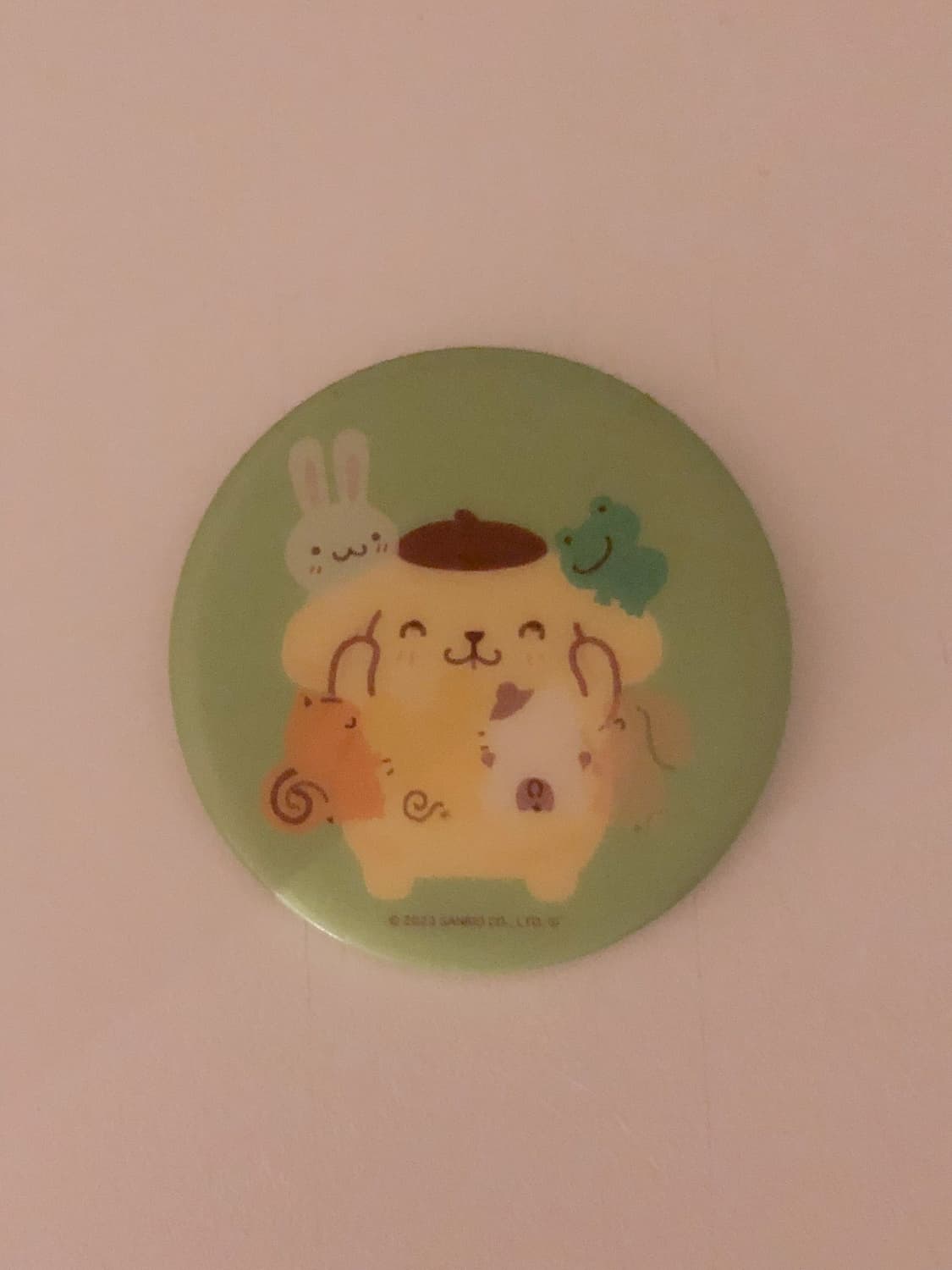 헬로키티 부적 키링 & 폼폼푸린 렌티큘러 뱃지 상품이미지3