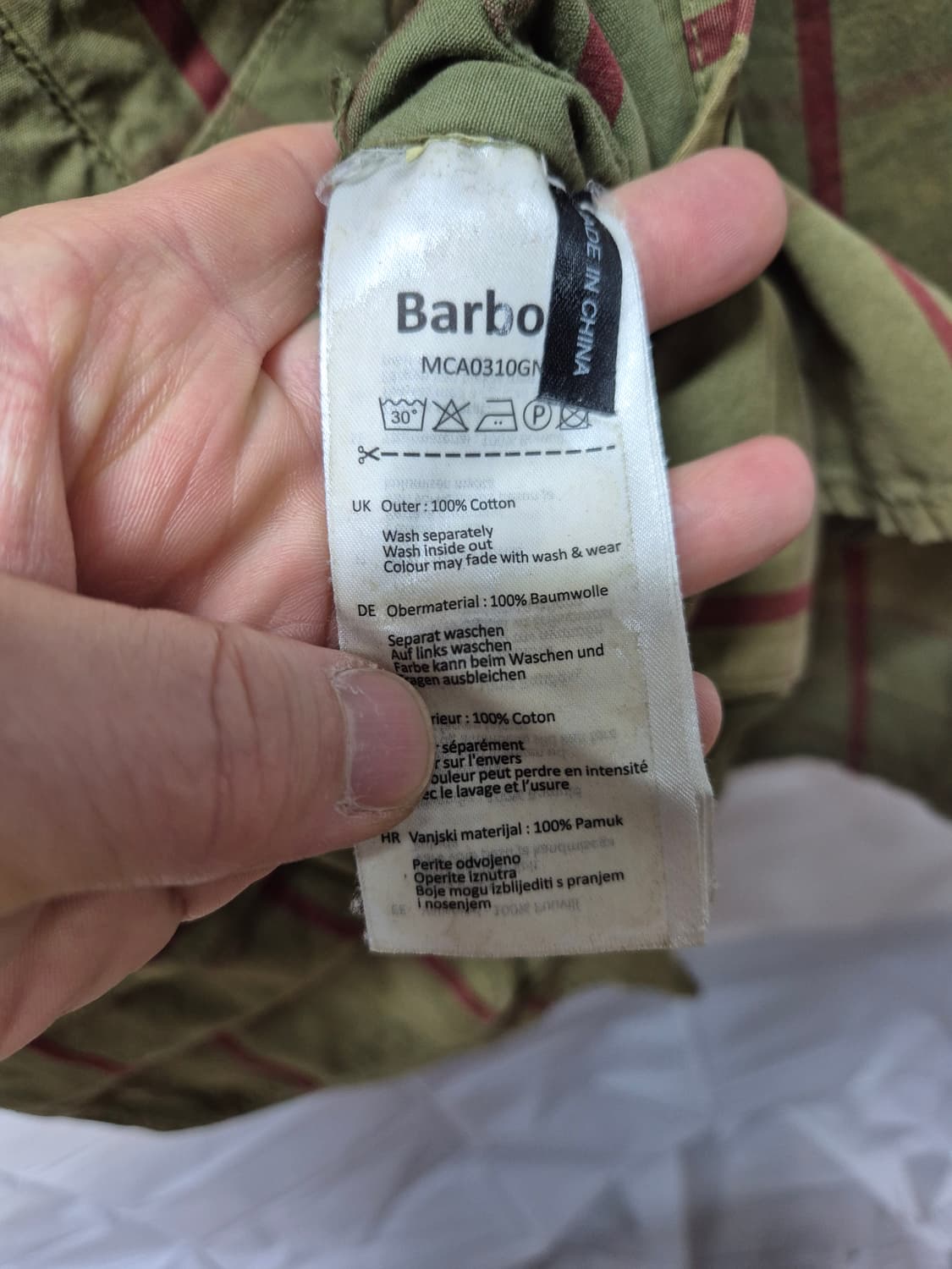 바버 빈티지자켓 상품이미지3