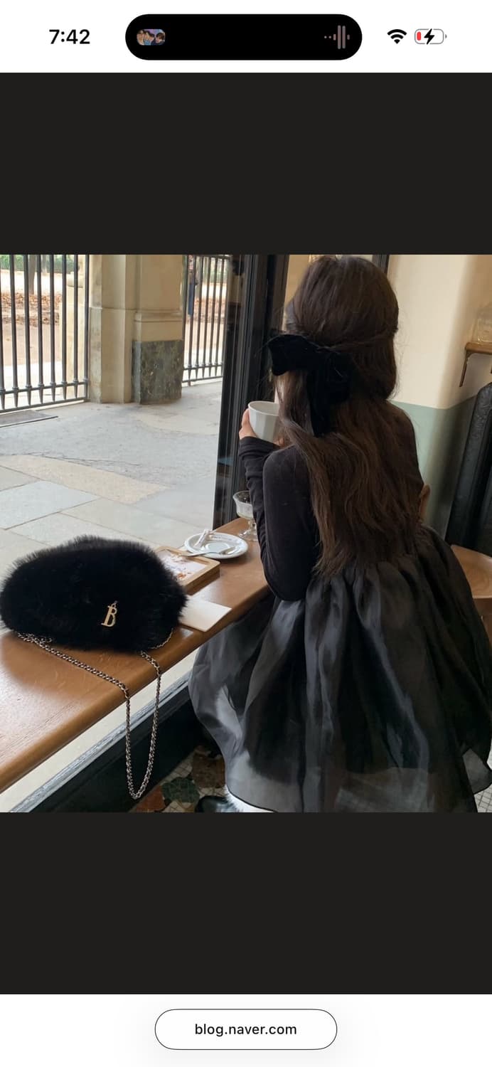 [새상품] 더바넷 드레스 Black Chloe Backless Mini  상품이미지1